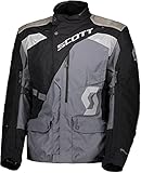 Scott Dualraid Dryo Motorrad Jacke schwarz/grau 2022: Größe: M (48/50)