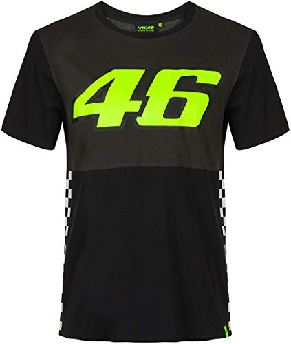 Valentino Rossi Vr46 Classic T-Shirt für Herren, Herren, VRMTS390703, Mehrfarbig, S