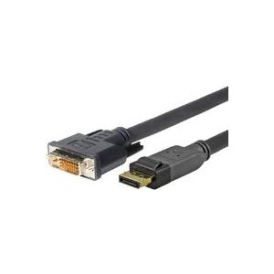 VivoLink Pro - DisplayPort-Kabel - DisplayPort (M) bis DVI-D (M) - 10 m - eingerastet, Daumenschrauben