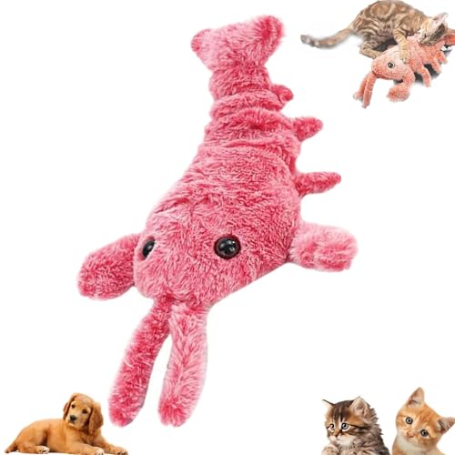 Furry Fellow Dog Toy Lobster, Lobby Interactive Dog Toy Lobster, Wiggly Lobster Dog Toy, Lobster Dog Toy,Floppy Lobster Interactive Dog Toy,Wiggle Lobster Dog Toy,Lobster Toy,Lobster Toys (1PCS-B)