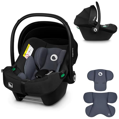 LIONELO ASTRID i-Size Baby Autositz 40-87 cm, Babyschale Gruppe 0+, Rückwärtsgerichtete Montage, 3-Punkt-Sicherheitsgurt Seitenschutz, Sitzeinlage Dri-Seat