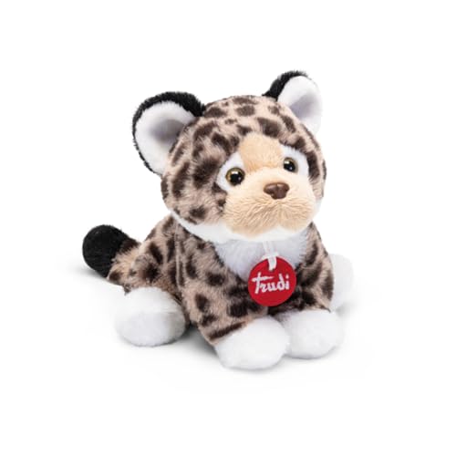 Trudi Puppy Leopard Plüschwelpen Kollektion. Geschenkidee zu Weihnachten oder Geburtstag | 16x18x16cm Größe S | Puppies Plüschtier | Modell 19296