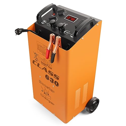 WilTec Batterieladegerät Batterie 12V 24V Ladegerät Akkuladegerät Boost 630