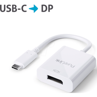 PureLink IS200 USB-C auf DisplayPort Adapter - 4K60 - iSerie 0,10m, weiß
