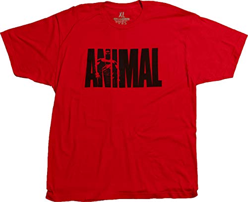 Animal Iconic M-stak Premium Tee, rot, X-Groß