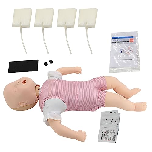 Baby Erstickungs Und HLW Trainingsmodell Simulator Für Atemwegsblockaden Bei Säuglingen Für Ersthelfer Und Kindersicherheitsprogramme Gesundheitserziehungsausrüstung