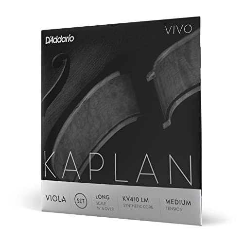 D'Addario KV410-LM Kaplan Vivo Viola Saiten Satz (Long Scale, Medium Tension)