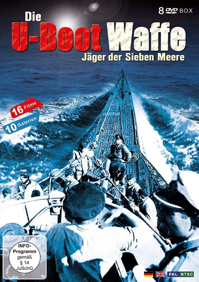 U-Boot Waffe -Deutsches U-Boote im 2. Weltkrieg-Das Boot (8 DVD Schuber)