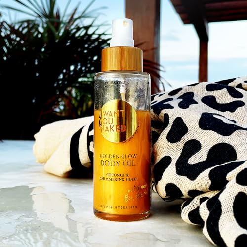 I want you naked Body Oil Limited Edition, Golden Glow, 100ml