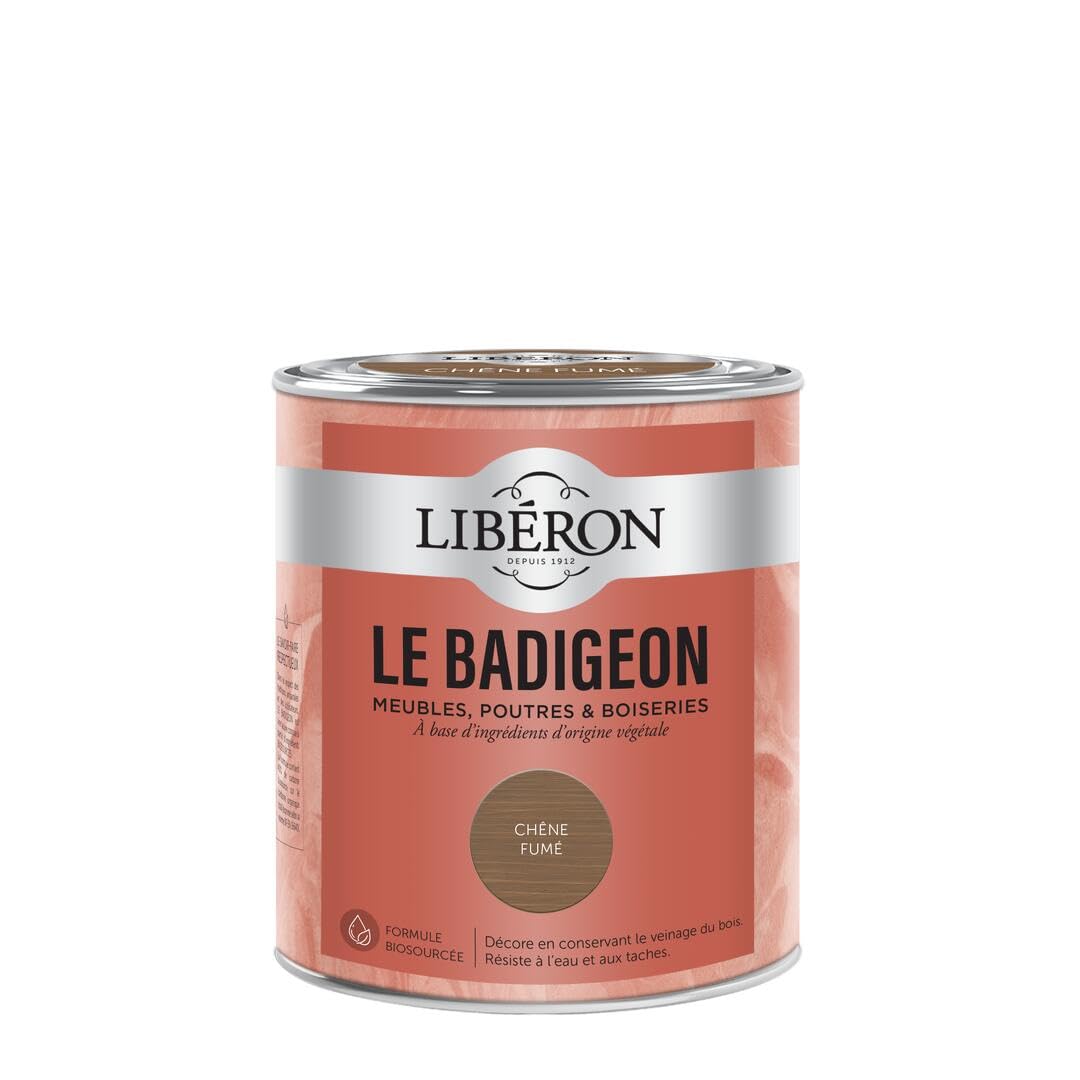Libéron Le Badigeon Möbelstücke, Balken und Holzvertäfelungen, geräucherte Eiche, 0,75 l