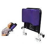 HEZHANG Rollstuhl Kopfstütze Nackenstütze Bequeme Sitzrückenkissen Kissen, Verstellbare Polster Für Erwachsene Tragbare Universal-Rollstuhl-Zubehör, 16 „-20“