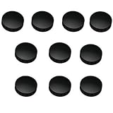100 Magnete, Ø 24mm, Haftmagnete für Whiteboard, Kühlschrankmagnet, Magnettafel, Magnetwand, Magnet Rund schwarz