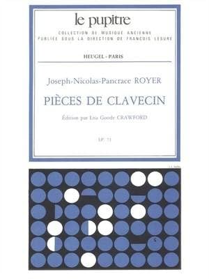 Joseph-Nicolas-Pancrace Royer: Pièces Pour Clavecin LP71. Für Cembalo