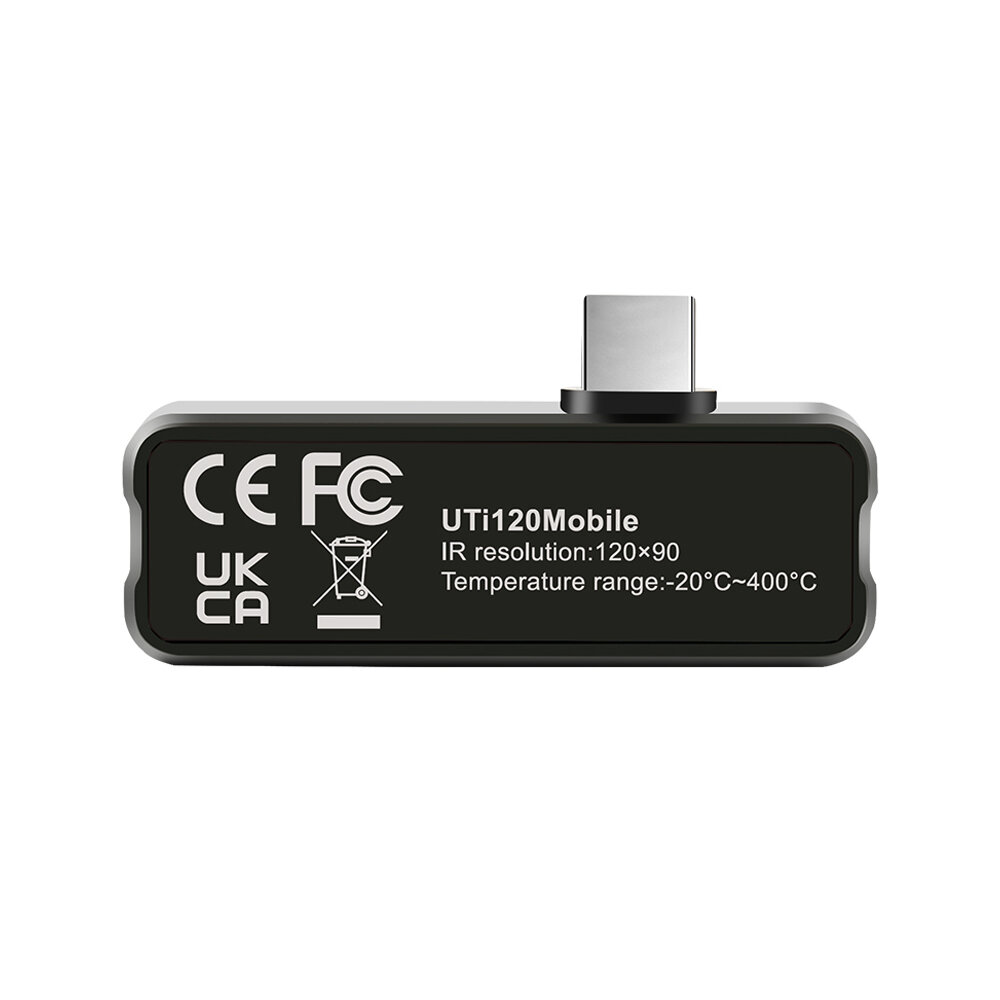 UNI-T UTi120 120*90 Infrarot-Wärmebildkamera -20°C~400°C Tragbares mobiles Kamerathermometer