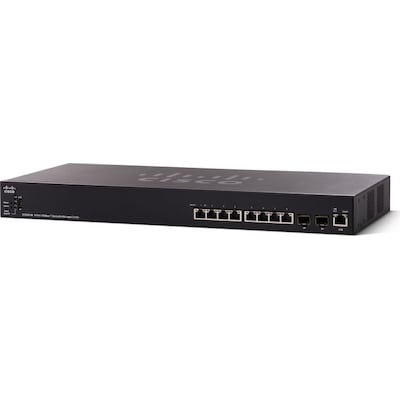 Cisco SX350X-08 8-Port 10GBase-T Stackable Managed Switch