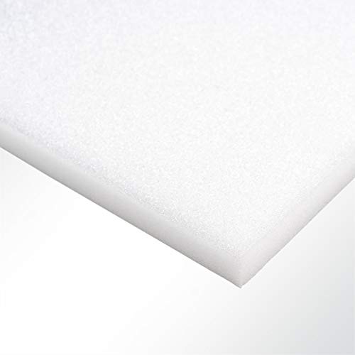 Plastazote® LD29 Polyethylen PE Schaumstoff Hartschaumstoff weiß 100x50x5cm