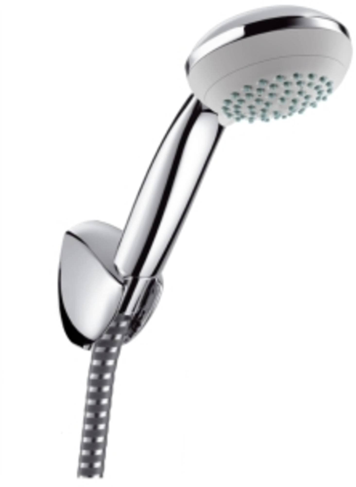 hansgrohe Crometta 85 Duschkopf, inkl. Duschkopfhalter, 2 Strahlarten, Chrom