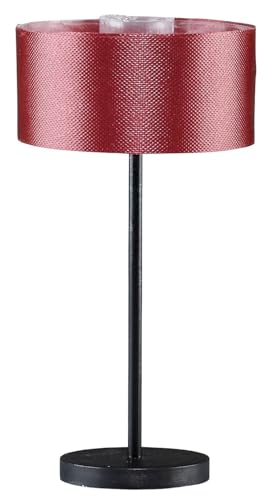FADEDA Stehlampe Metallfuß mit Stoffschirm, LxBxH in mm: 50x50x100. Für Krippen, Miniatur-, Hobby- und Modellbau, Puppenhauszubehör u. Modelleisenbahn.