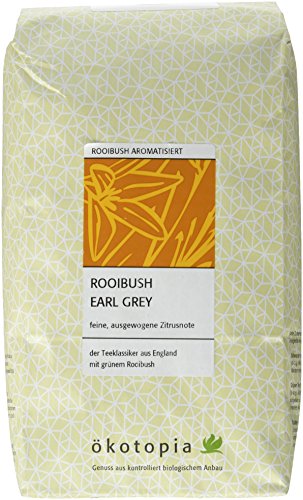 Ökotopia Roibusch Tee aromatisiert Rooibush Earl Grey, 1er Pack (1 x 500 g)