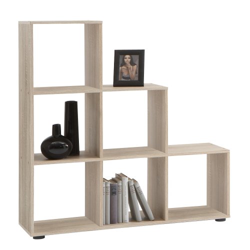 FMD furniture Raumteiler, Spanplatte, Eiche NB, ca. 104,5x108x33 cm