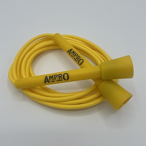 Ampro einstellbar Seilspringen Speed ​​Rope - 10ft, Gelb
