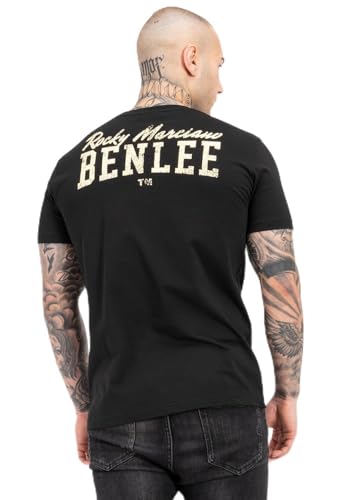 BENLEE Herren T-Shirt Normale Passform KILAAS Black/Yellow M