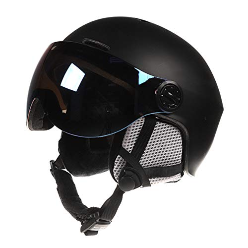 JTYX Skihelm mit Schutzbrille Schneehelm Integrierter, hochwertiger Skihelm Outdoor-Sport Ski Snowboard Skateboard Helme