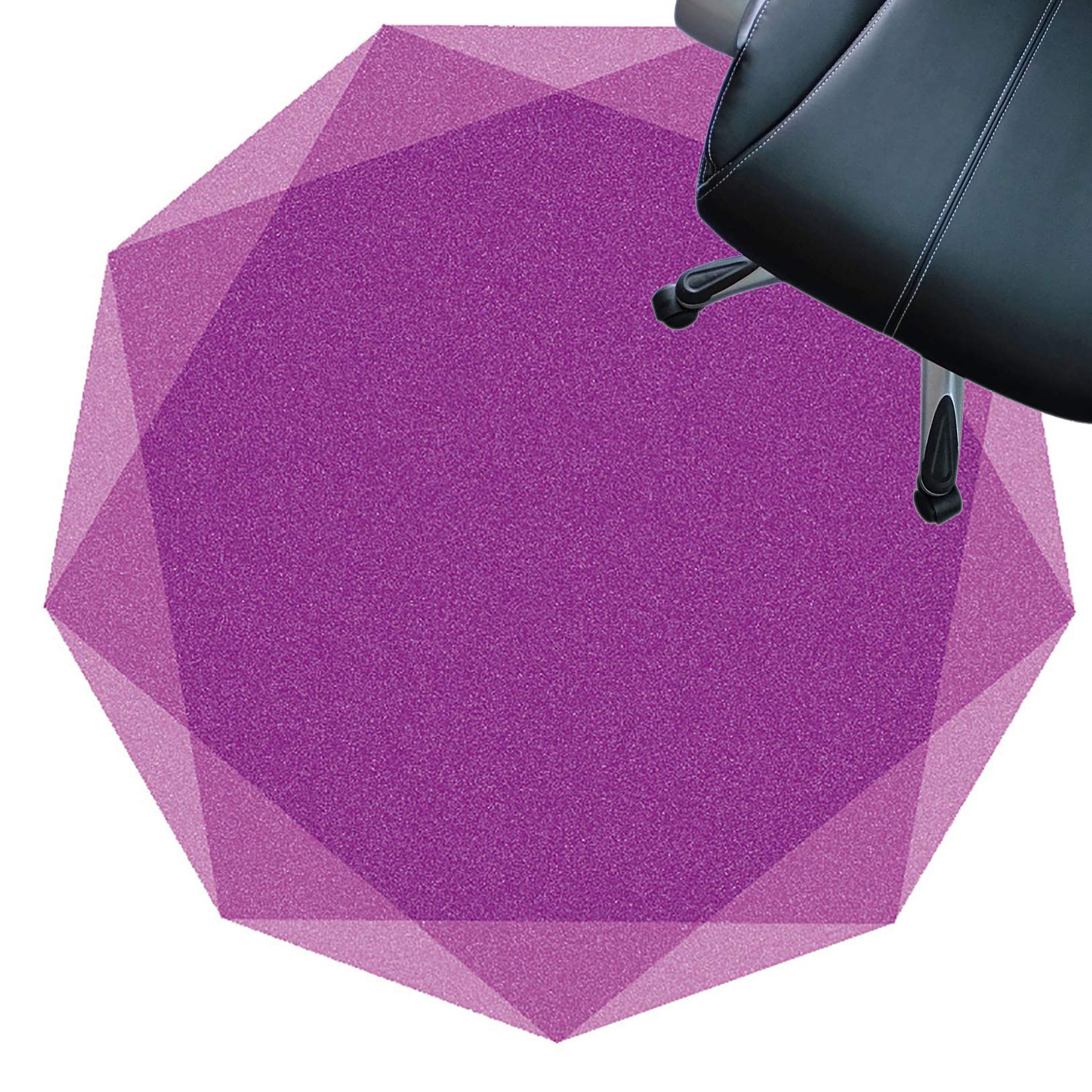 XJRS büro Teppich stuhlmatte Für Hartholzböden, Kurzflorige Teppiche, Antirutsch, rutschfeste Unterlage, Easy to Clean, Bodenschutzmatte(Size:120cm,Color:C.)