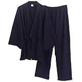 Herren Kimono Pyjamas Big Size Morgenmantel Nachthemd Größe XL-01