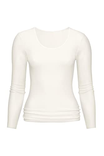 Mey Basics Serie Exquisite Damen Shirts 1/1 Arm Weiß 38