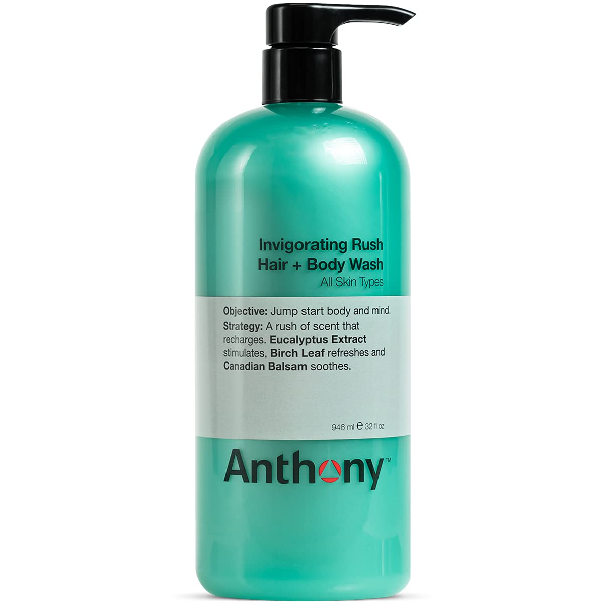 Anthony - Invigoration Rush Hair + Body Shampoo 946 ml