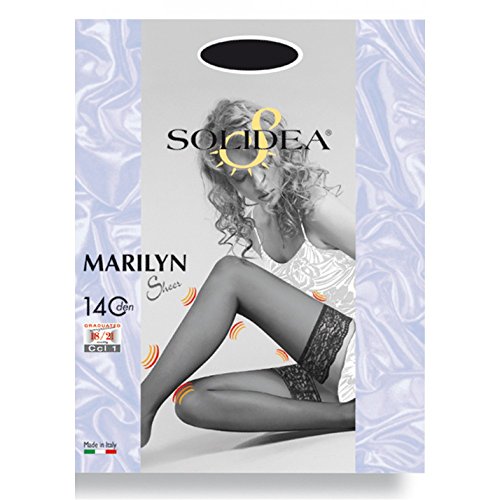 Marilyn 140 Sheer - Schwarz - X-Large