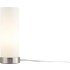 KHG Tischlampe aus Glas ¦ silber ¦ Maße (cm): H: 30 Ø: [10.5] Lampen & Leuchten > Innenleuchten > Tischlampen - Möbel Kraft