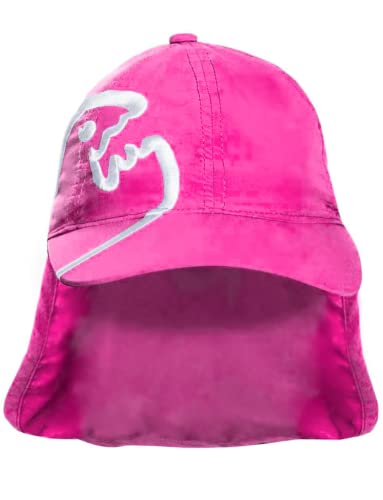 UV Schutz Cap Bites mit Nackenschutz Kinder recycelt (Pink)