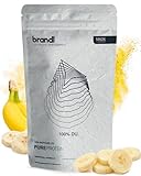 Veganes Proteinpulver Banane ohne künstliche Süßstoffe | Protein-Pulver vegan für Sportler | Vegan Protein von brandl® | 1000g Banane