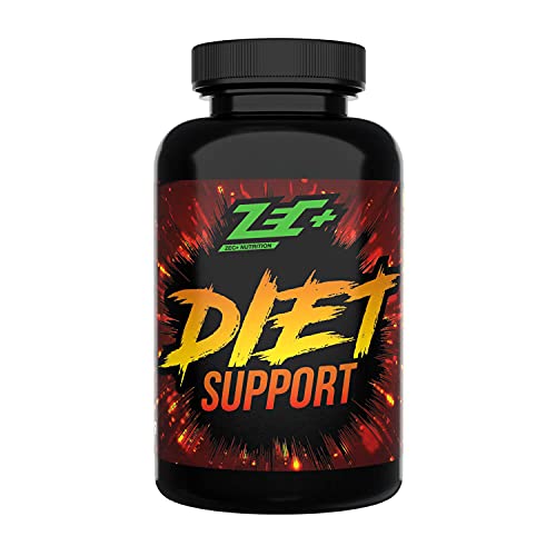 ZEC+ Diet Support, 150 Kapseln mit Grüntee- und Ingwerextrakt, Koffein und L-Carnitin, Made in Germany