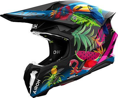 AIROH Motocross Helm Twist 3 mehrfarbig TW3TAM35 Größe L