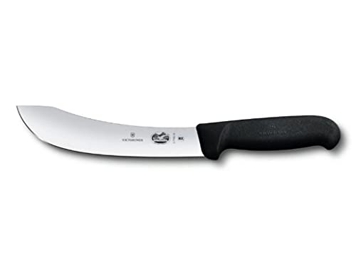 Victorinox Küchenmesser Schlachtmesser Fibrox schwarz Länge: 18 cm, 5.7403.18