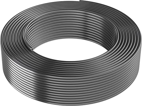 ARKA Aquatics - PVC-Schlauch 16/22 mm (100m (Rolle), Grau)