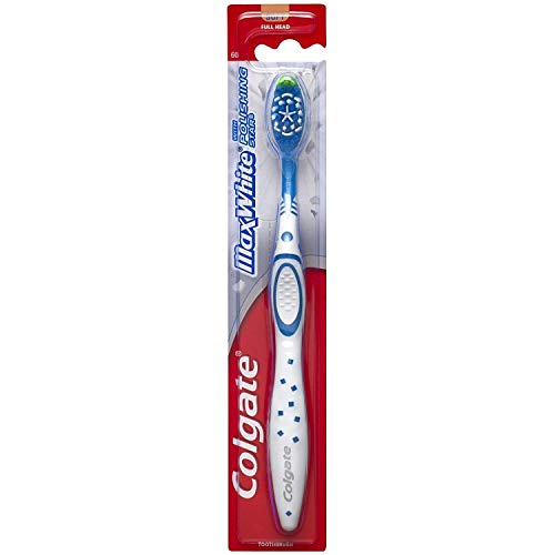 Colgate Maxwht Fllhd Tb M Größe 1ct Max Weiß Voller Kopf Zahnbürste Med # 56