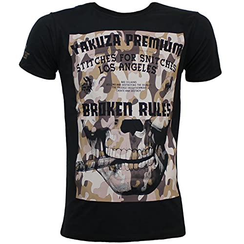 Yakuza Premium Herren T-Shirt 3105 schwarz XXL