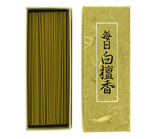 Mainichi Byakudan Premium Sandelholz Weihrauch - Box Von 150 Sticks