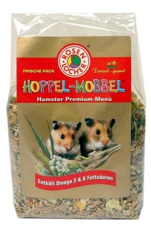 6x Hamster Premium Menü 500g, enthält Omega 3&6 Fettsäuren, Nagerfutter