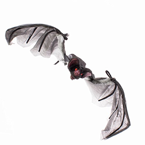 showking Halloween Fledermaus QUECKY, riesig, schwarz, 120cm - Vampir Fledermaus/Horror Party