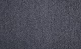 HOMESTORY Kuscheldecke Anthrazit XXL 150 x 200 cm Baumwollmischung weiche & warme Kuschel-Decke für Couch & Sofa, waschbar, Öko-Tex Standard 100, 1,4kg, 400g/m²