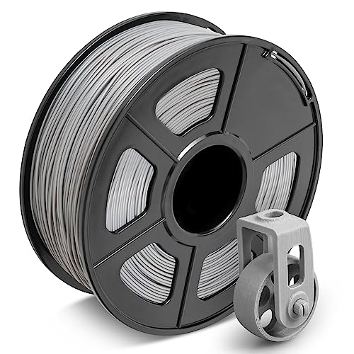 SUNLU ABS Filament 1.75 mm für den 3D-Drucker ABS 3D-Drucker Filamentgenauigkeit +/- 0.02 mm, Asche