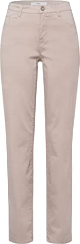 Brax Damen Carola Smart Cotton Hose, Grau (Grey Melange 09), W38/L30(Herstellergröße:48K)