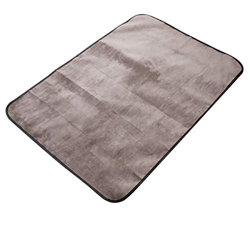 UEETEK Decke für Haustier,Wasserdichte und Plüsch Hundedecke Matte mit Tragbar Tragetasche für Hund Welpen Katze Innen Draussen Anwendungen,100 * 70 CM(L * W)