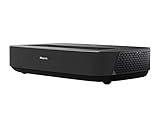 Hisense PL1SE Laser Cinema 80-120 Zoll Laser Projektor, Ultrakurzdistanz, 4K, UHD, HDR, Laser Technologie, Smart OS, HDMI 2.1, Dolby Vision & Atmos, VIDAA U6, anthrazit (ohne Leinwand)