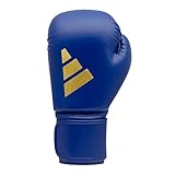 adidas Boxhandschuhe Speed 50, Erwachsene, Boxing Gloves 10 oz, Punchinghandschuhe komfortabel und langlebig, blau